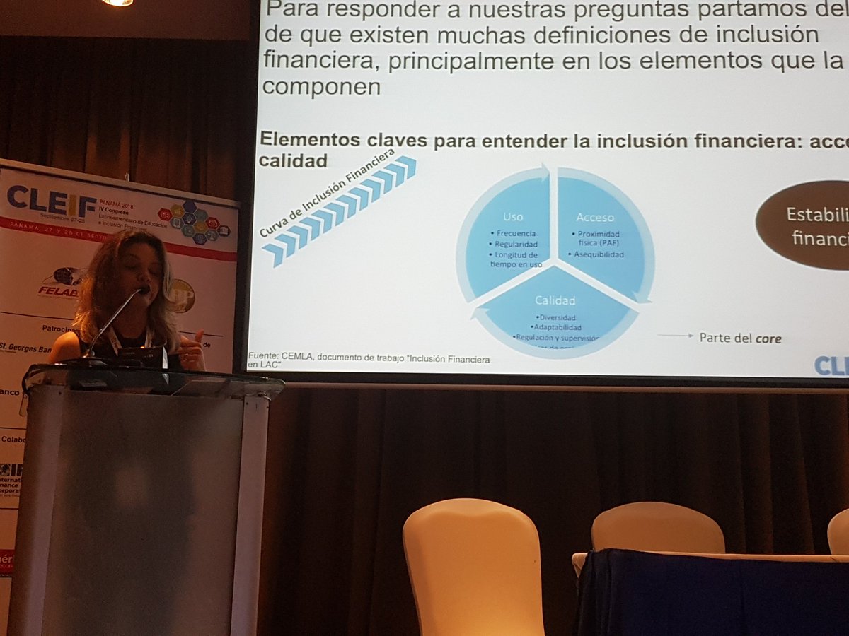 jorgearturosaza's tweet photo. @_DiDeSousa hace reflexiones sobre la inclusión financiera @Cleif2018 @FelabanOnline @AsobanBolivia https://t.co/wFq0Rdyfha