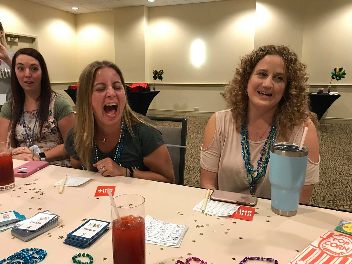 Looking for adult party games? You should really check out <a href="/GoliathGamesUS/">Goliath US</a> Games Adults Play 18+ product line. Our publishers had a blast playing them #MKGoliathGameNight that was full of roaring laughter, hysterical revelations, and bonding. #MKMeetUp #ad gamesadultsplay.us