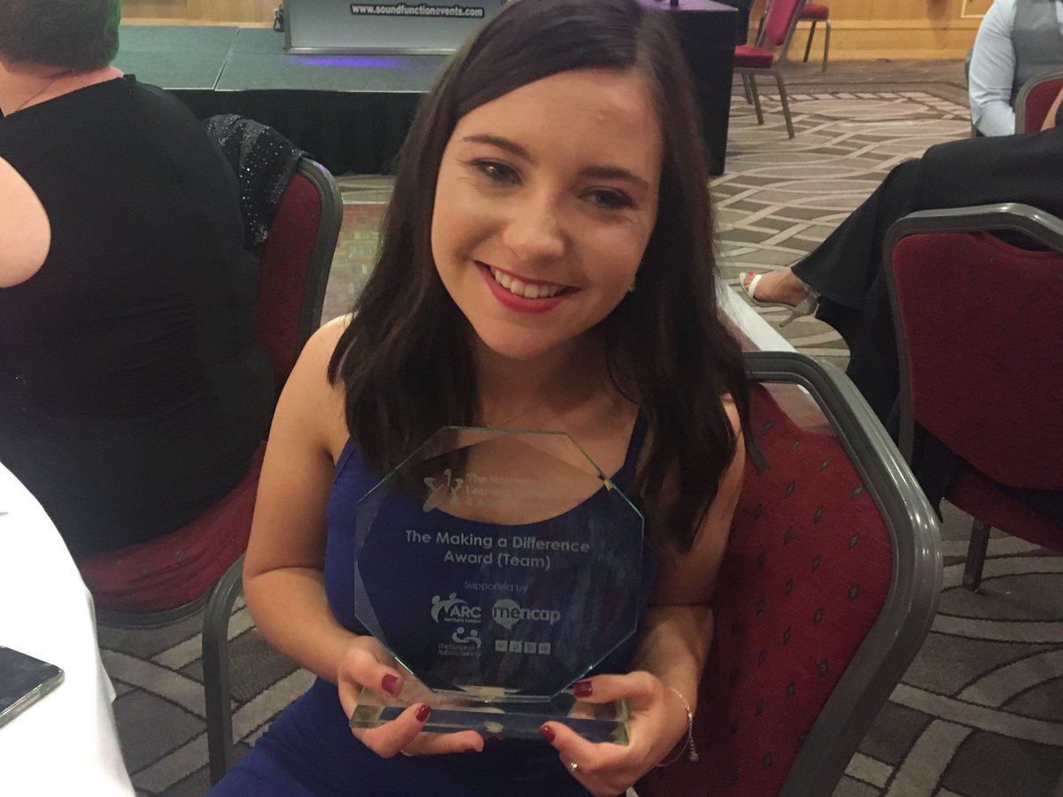 WE WON!!!! Making a difference team award for our amazing Family Service! 🥇