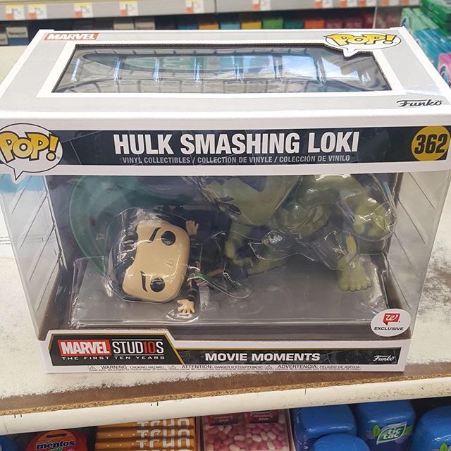 hulk smashing loki funko pop walgreens