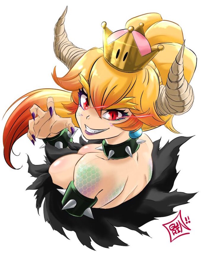 Bien, aquí les dejo a. #Bowsette4Smash. #bowsette. espero que les guste. 