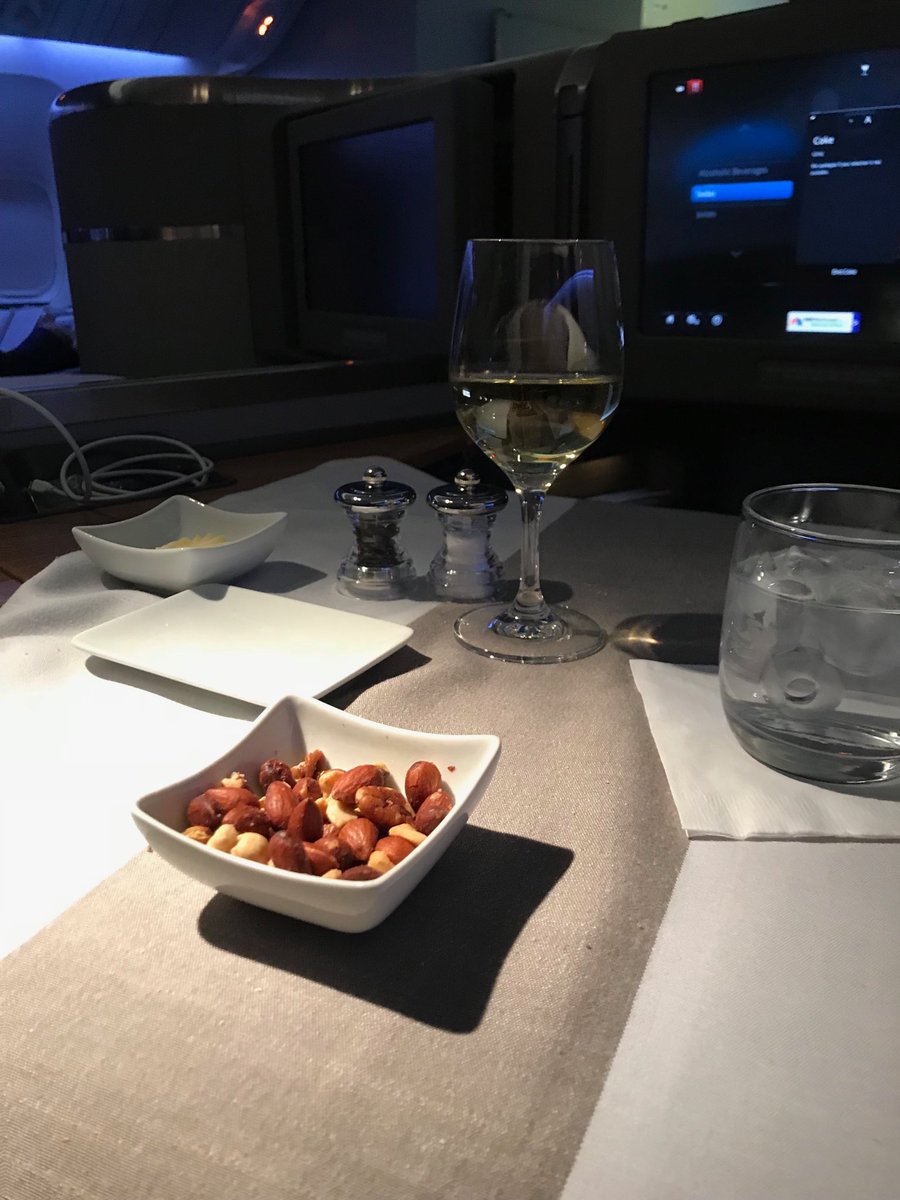 Plugetha's tweet photo. Looks rather elegant for be at 28,000 feet! #viennabound https://t.co/nt1Qd5khaJ