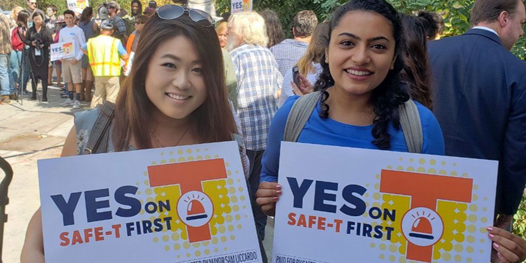 gbeltalliance's tweet photo. Our #SouthBay Regional Rep @KiyomiBayArea kicked off the @YesOnTSanJose campaign today. A vote yes on T is a vote for green infrastructure! #vote #Election2018 https://t.co/JRAhk5kUsL