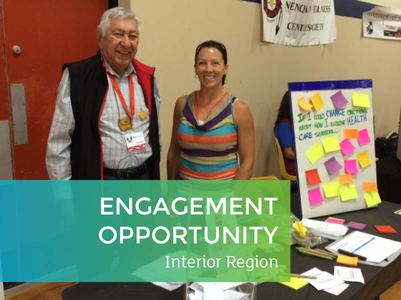 PatientVoicesBC's tweet photo. .@Interior_Health is leading a 5-day workshop to review their intake process and they are hoping a patient partner can provide feedback as they do so. If you're located in #Penticton or #Summerland, read more about this opportunity and RSVP by October 7: https://t.co/aWYPcXr58J https://t.co/pIvaFMdj8l