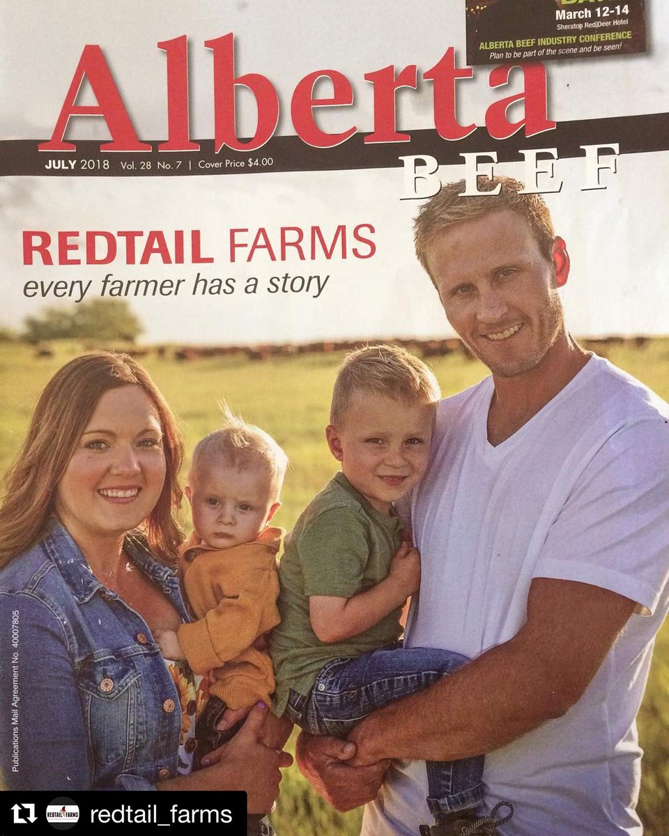Congrats to RedTail Farms in Alberta - We’re excited to spread the word! albertabeef.ca/content/digita…
