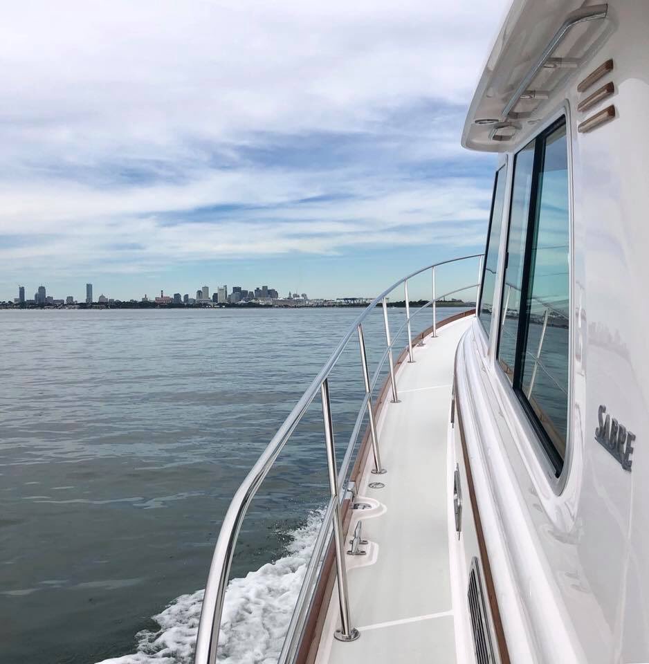 bostonyacht's tweet image. #fallboating #boston #bostonyacht