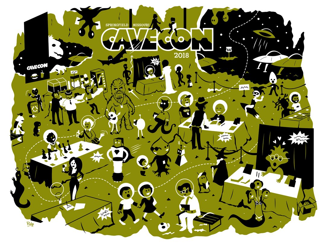 cullenbunn's tweet photo. There's still time to pre-order some of your @CaveConMO merch before the show! Just head here and place your order! We'll hold items at the show or mail them to you! https://t.co/cTvHZQPA7Z https://t.co/jIEW90i6kx