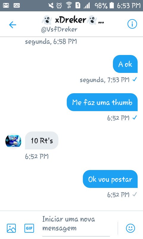 JENTE POR FAVOR AJUDA ESSE POST PEGAR 10 RTS PARA UMA THUMB DO <a href="/VsfDreker/">FTS•ｉ ｍ ｗ ｉ ｋ</a> AJUDA AÍ
@bernardiim3889
<a href="/J3DAV_Artz/">ジェド.</a>
@PohaaFacky @KoewWesley @AffzDani 
@eZacszy 
@Felipe73573867 
@ReusMCPE_ 
(Malz Marcar)