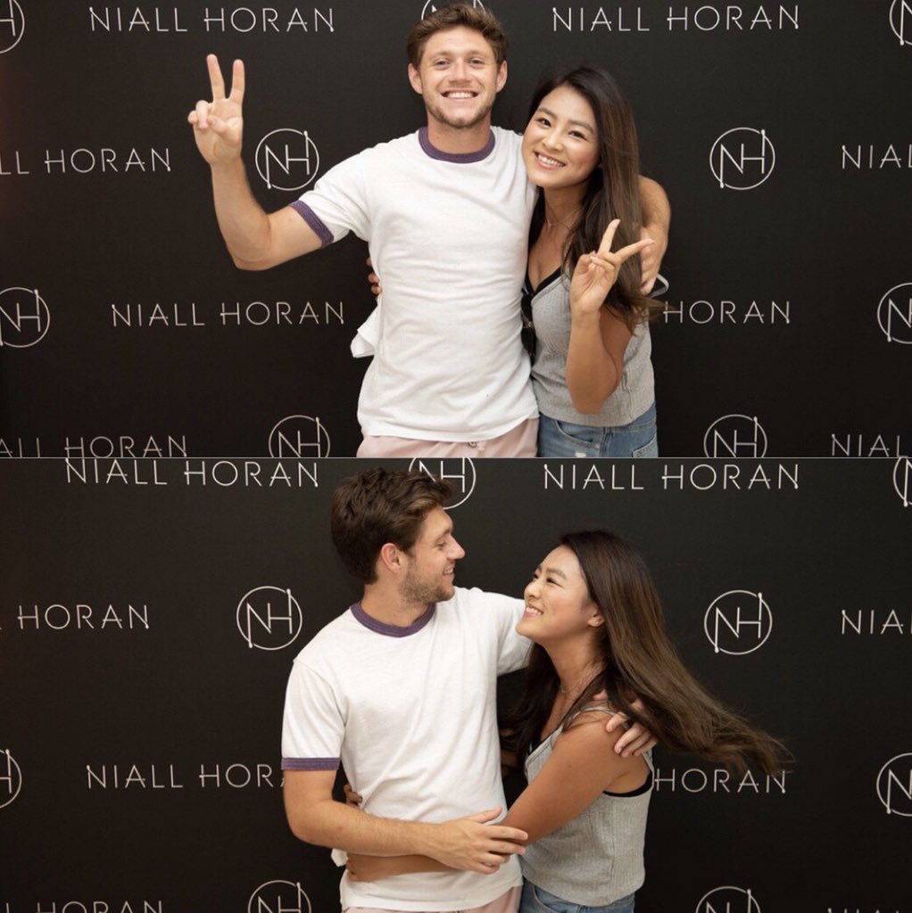 1DShimi's tweet photo. #FlickerWorldTour 
Last showのMiam公演のミーグリ行ってきました！@NiallOfficial I can't thank you enough. You remember me and you said Japanese “Arigato” at sound check. One of my dreams come true again. You always makes me happy❤️I can go anywhere, and do anything for you! https://t.co/tMccAPwHH6