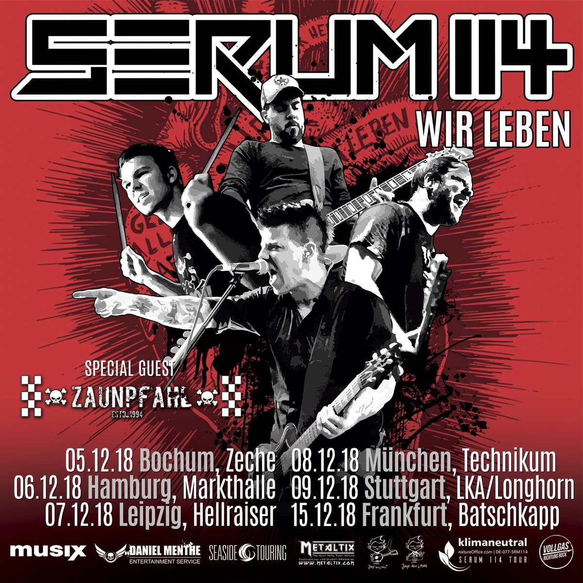 Habt ihr noch keine Tickets? Dann schnell!!
tixforgigs.com