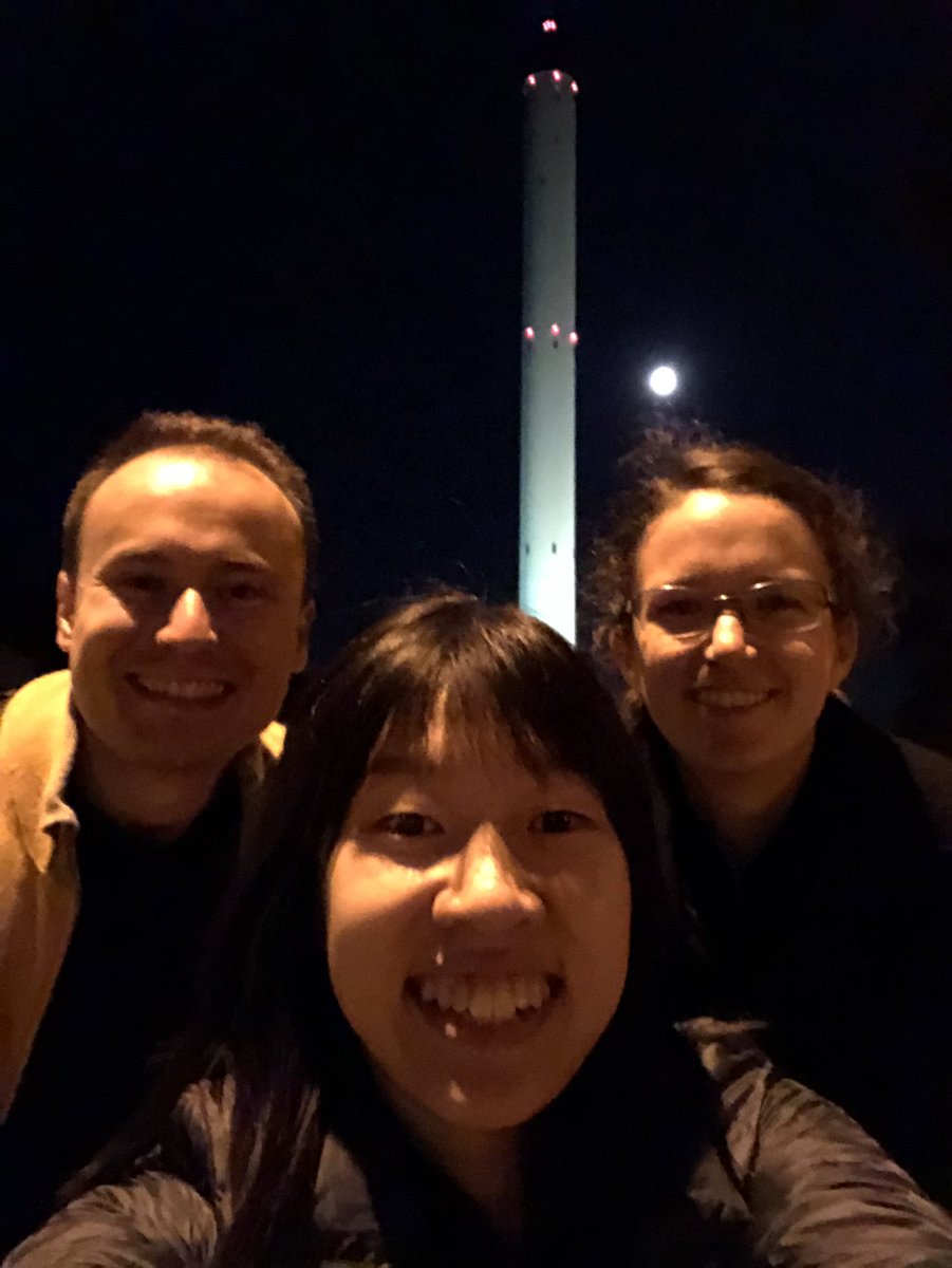 caro_in_space's tweet photo. We missed our tram stop but found the #ZARM_DropTower tonight! Looking forward to seeing more of #ZARM tomorrow #SGC2018 @SGAC #CityOfSpace https://t.co/clMtfqd266