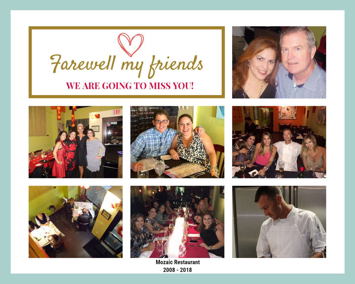 MozaicOnMain's tweet photo. “Regretfully, Mozaic restaurant will be closing its doors for the final time at 10pm Saturday, September 29th. We are so very grateful to everyone who has supported us, and we hope to see you one last time.

Our final newsletter is below...

https://t.co/C3AtbE2pxR https://t.co/2volRSEwxk