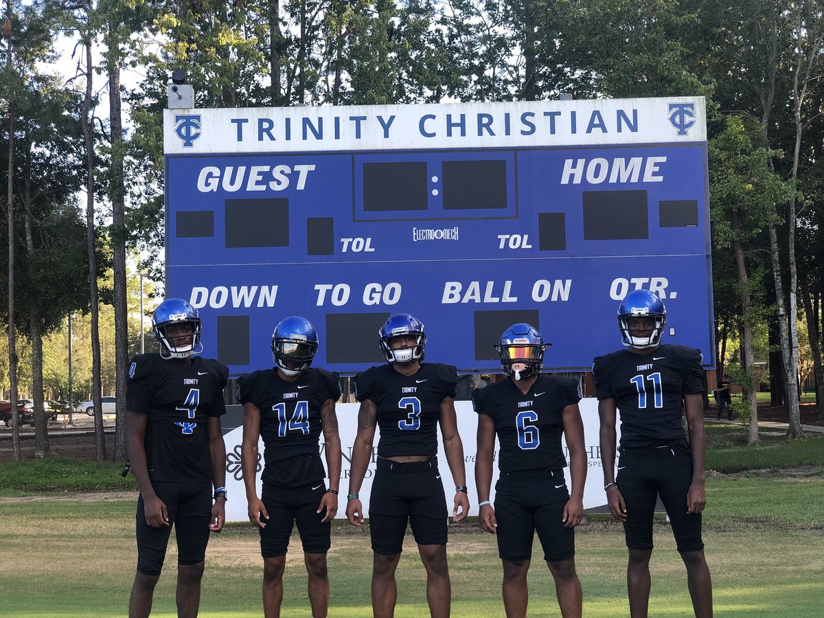 TcEquip's tweet photo. Homecoming week is always a fun week! But come tomorrow at 7:30 it’s all about business. It’s going to be a dog fight by two great teams! Don’t want to miss it! BLACK OUT Conqueror Stadium tomorrow night! #TCAPRIDE #TCfootball #teamsideline #MostViolentTeamWins #HOCO2018 https://t.co/AEAsB5qgTx