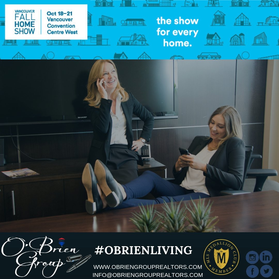 Hey Friends!
Keep your eyes on our social media the next few days, The O'Brien Group has a surprise coming your way!

#obrienliving #obriengrouprealtors  #remaxrealtor #realestate #realestatevancouver #vancouver #vancouverfallhomeshow #vanhomeshows #vancity #showforeveryhome #bc