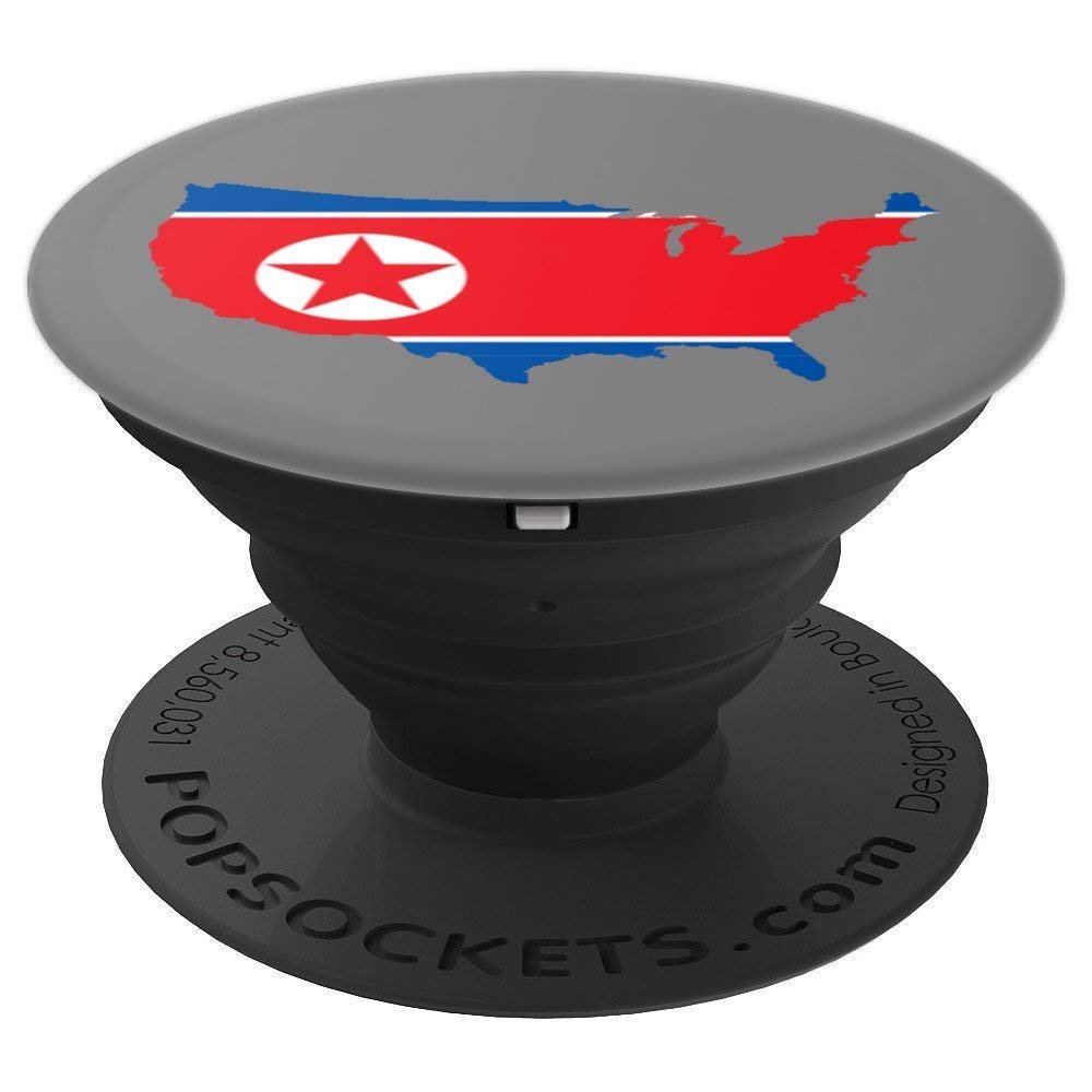 whoseflagisit's tweet photo. Another not so obvious choice: The flag of #NorthKorea the arguably most #bizzare #country in the #world projected onto the map of the #USA on a #popsocket. #retweet if you #like the style
https://t.co/uUwc8cKYAS
#America #Korea #Trump #KimJongUn https://t.co/UzN4HPCpsT