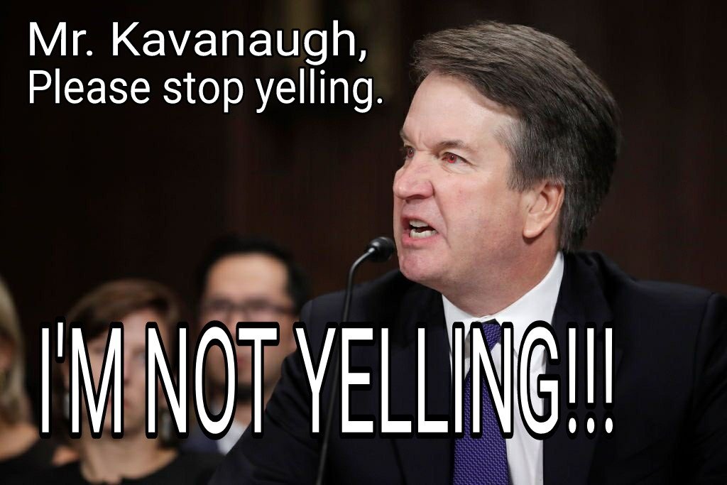 bobg1087's tweet photo. #Kavanaugh - Just for laughs 😁 https://t.co/0Gqe9YCxyu