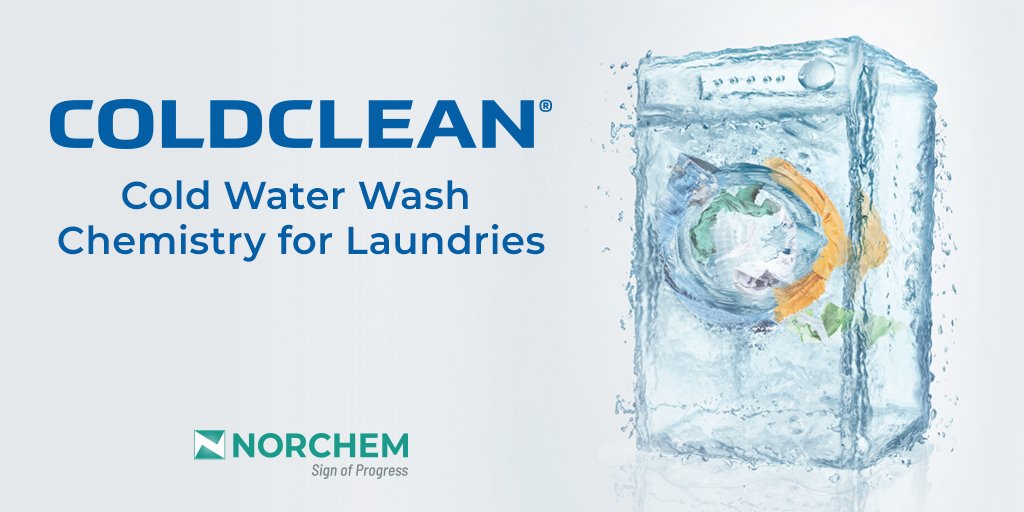 Our revolutionary wash chemical program offers a superior clean without the use of hot water. Eliminate your water heating costs, use less water during wash cycles, and increase the life and quality of your hospitality textiles. norchemcorp.com/solutions/cold…