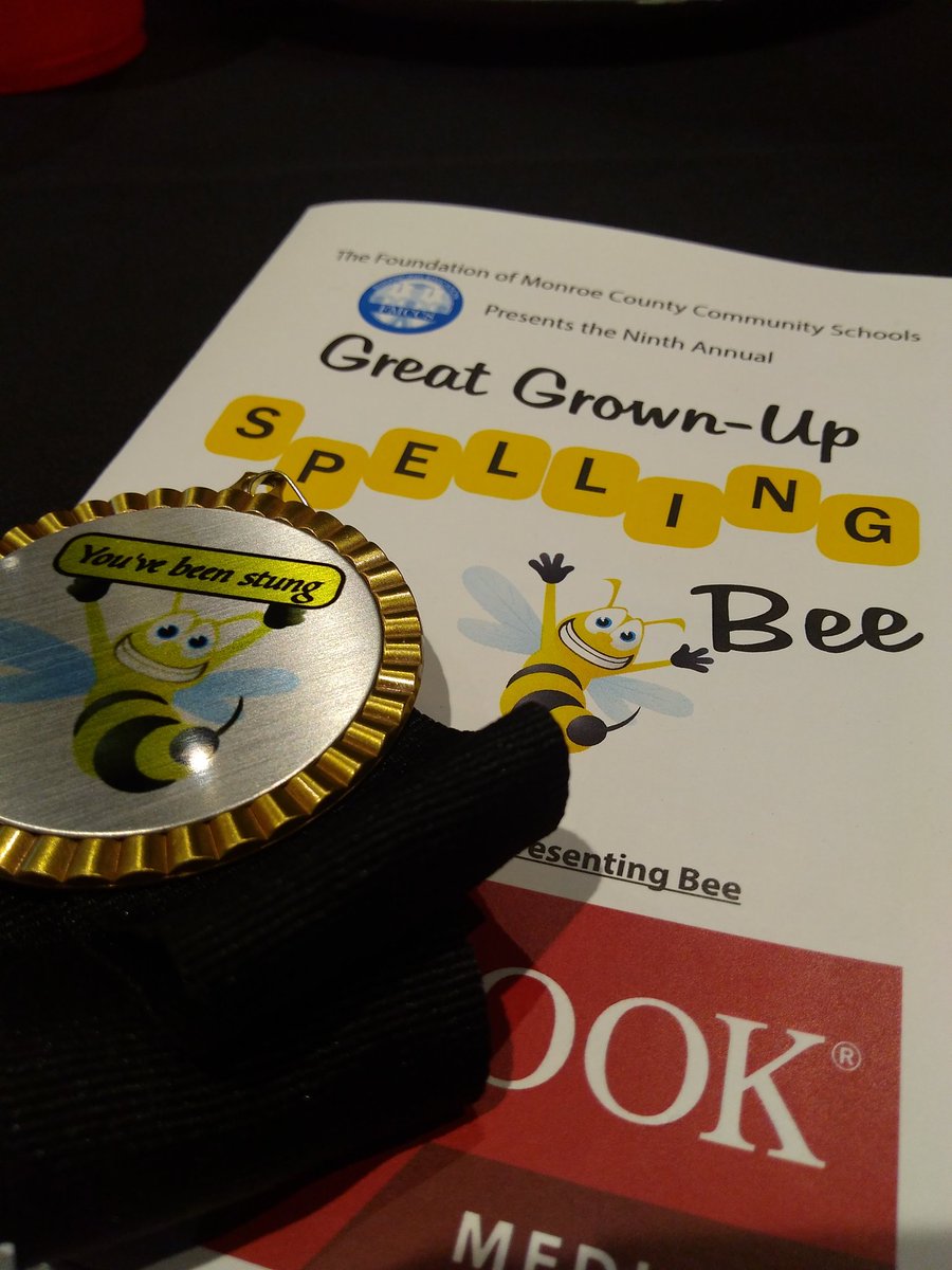 Hey did you know the word 'stupefy' is spelled just like the Harry Potter spell because I DIDN'T

#greatgrownupspellingbee @MCCSFoundation