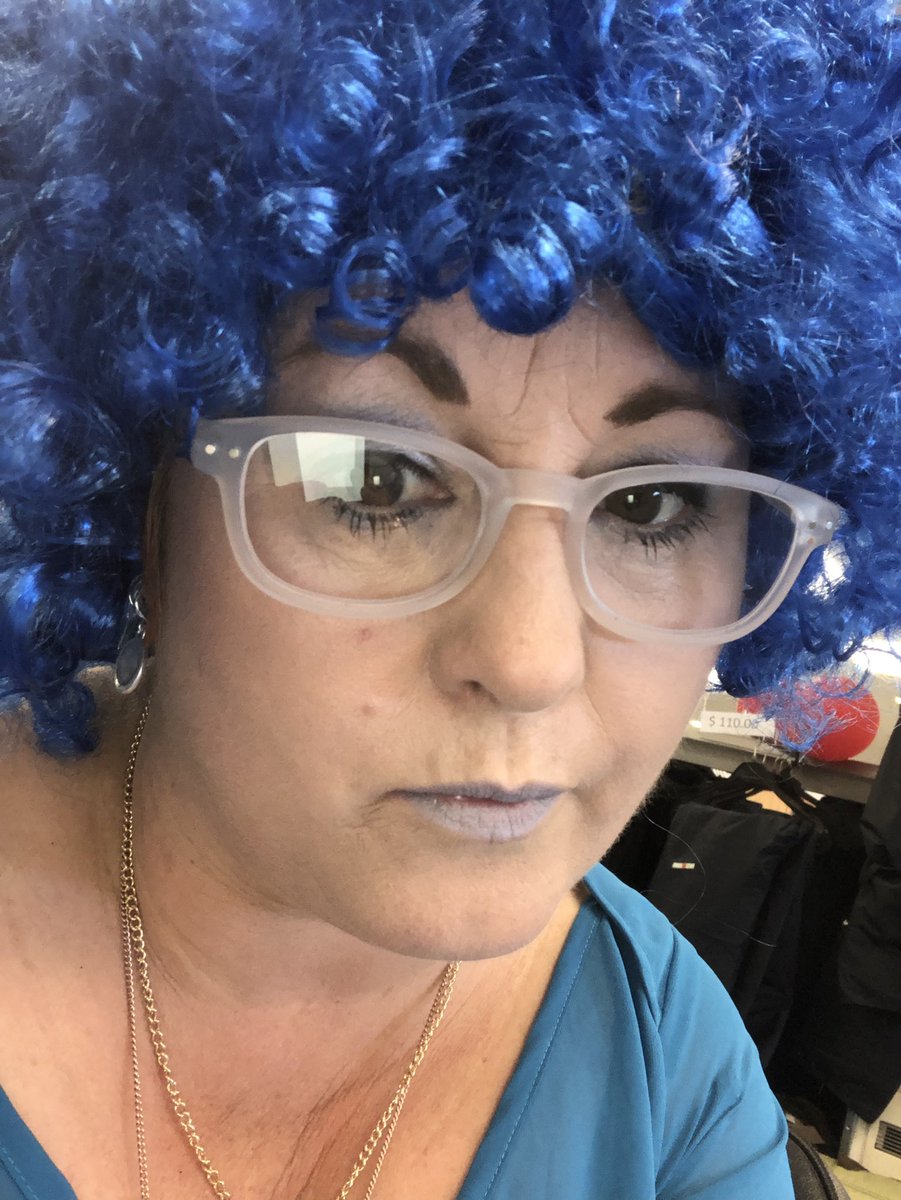 flamboyantkim's tweet photo. No this is not a Marge Simpson look alike Haircuts for prostate cancer #farmlandsgore #ProstateCancer #uniqueU https://t.co/wJAI40rX0m
