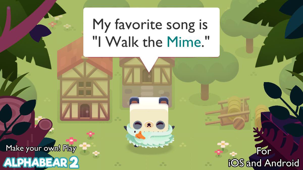 noneatgamesleft's tweet photo. It's my favourite song too, but technically you don't sing it https://t.co/BY0N6U0SHk #alphabear2 https://t.co/aMk39msQSe