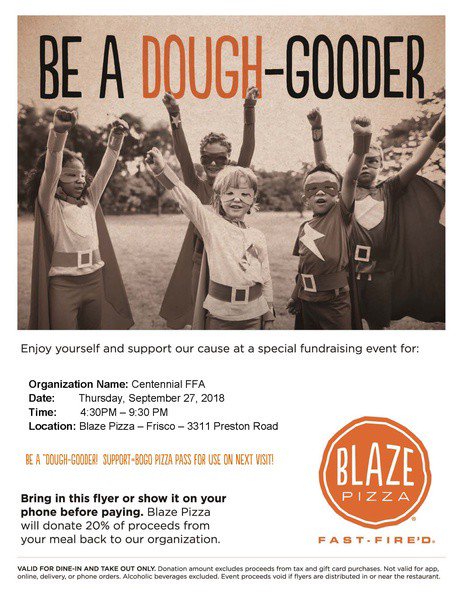 This is where you should be tonight!!! Swing by and support Centennial FFA!!!