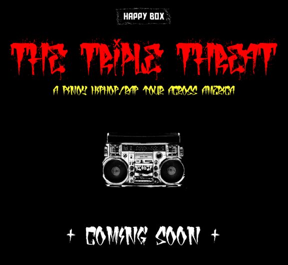 HAPPYBOX_Azusa's tweet photo. Details TBA soon!
#TheTripleThreat #HappyBoxPresents #USTour2018 https://t.co/sLPndo5zpf