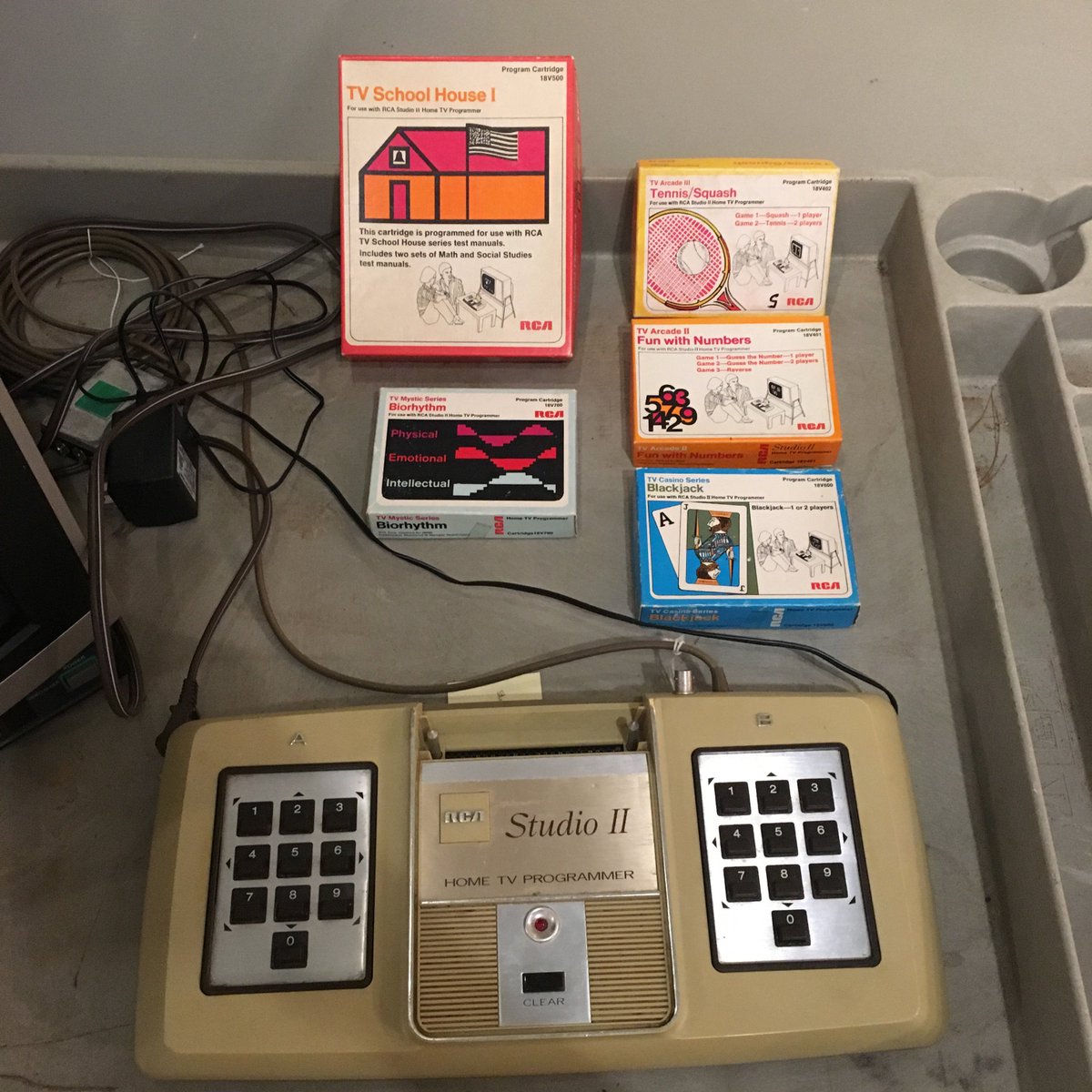 TCNJSarnoff's tweet photo. The Sarnoff will be open this Saturday, Sept. 29 from 11-2 for @TCNJ Parents and Family Day. Stop by and see the museum, and play a few games on our restored #RCA #StudioII gaming system. https://t.co/eZ7bhkb97v
