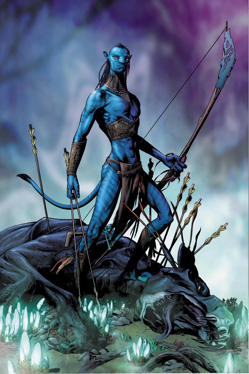DarkHorseComics's tweet photo. Return to the world of James Cameron's Avatar in January 2019 in new original comic series, Avatar: Tsu'tey's Path! https://t.co/1mXEQGxFME
A heroic tale, set during the original @officialavatar, by @Sherri_L_Smith, @JanDuursema_art, Dan Parsons, Wes Dzioba, covers @wheatley_doug https://t.co/zeZCX8giox
