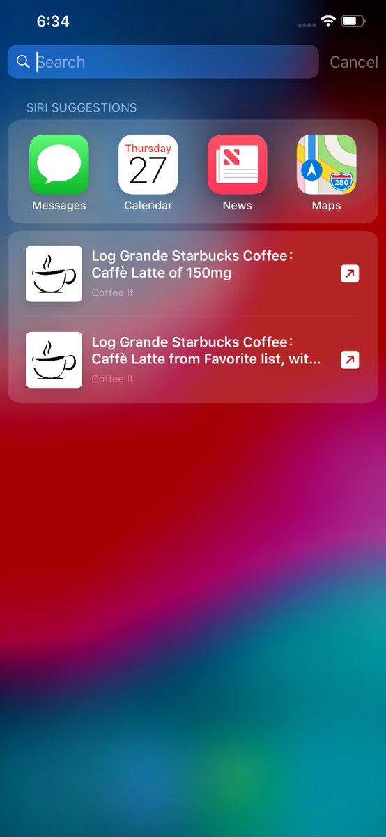 LifeAnalysisLab's tweet photo. #CoffeeIt  Coffee It is going to support #Shortcuts. I’m working on it, thought I don’t have lots of times. https://t.co/qntqkxBi4q