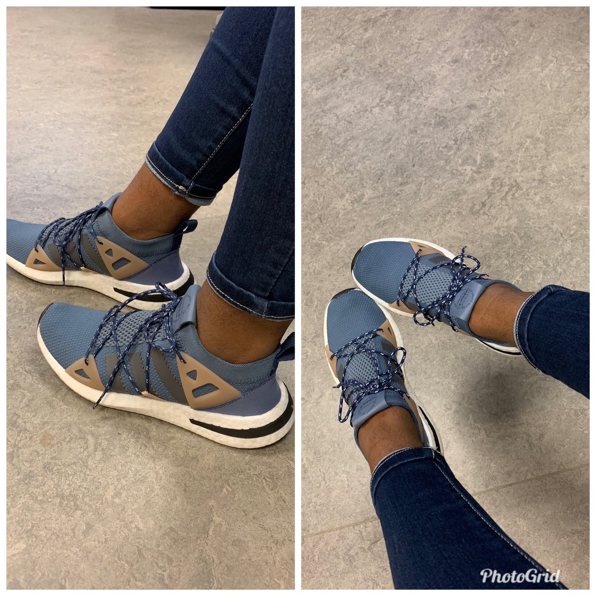 MrsKimNay's tweet photo. @JustFreshKicks Thank you @JustFreshKicks I got my adidas Arkyn and love them! #adidas #arkyn #shoechick #justfreshkicks https://t.co/J2HDk9kVEk