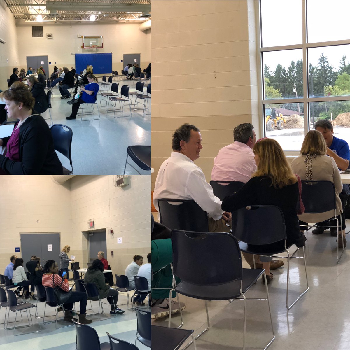 TCCHS Parent Teacher Conference off to a great start!