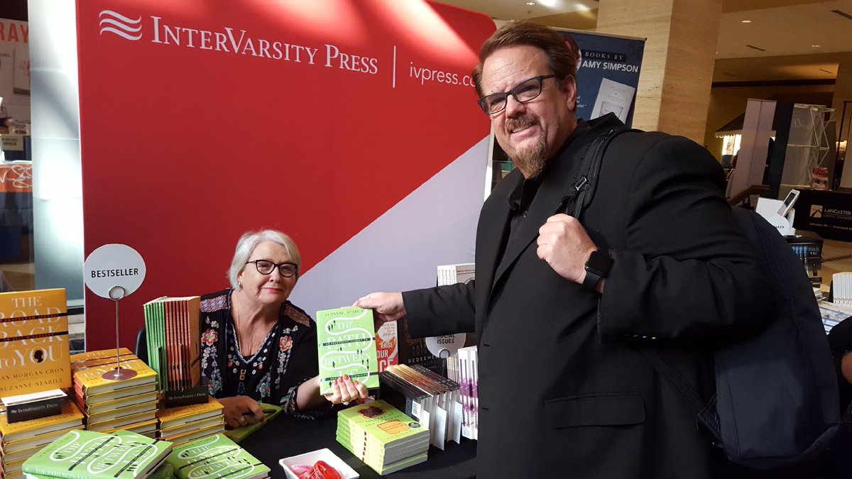 ivpress's tweet photo. Look who came to hang out with @SuzanneStabile at the IVP booth at @theaacc! Thanks, @edstetzer, for stopping by!
#pathbetweenus https://t.co/qAbDtuBu1i