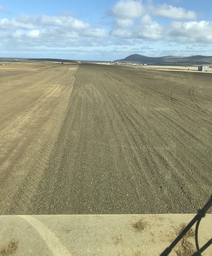 justin_westside's tweet photo. Rolling the #runway for #figas #aviation at #foxbay #falklands https://t.co/nx419aIIy8