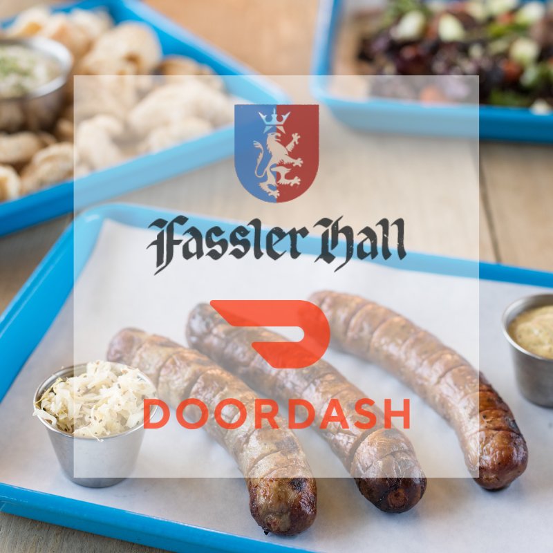 Don’t worry about firing up the grill tonight! We’ve got you covered! Order our homemade sausage online through <a href="/DoorDash/">DoorDash</a> and have it delivered straight to your door! 🚗💨 bit.ly/2OSQRHK

#fasslerhall #tulsa #sausage #doordash #deliveringgood