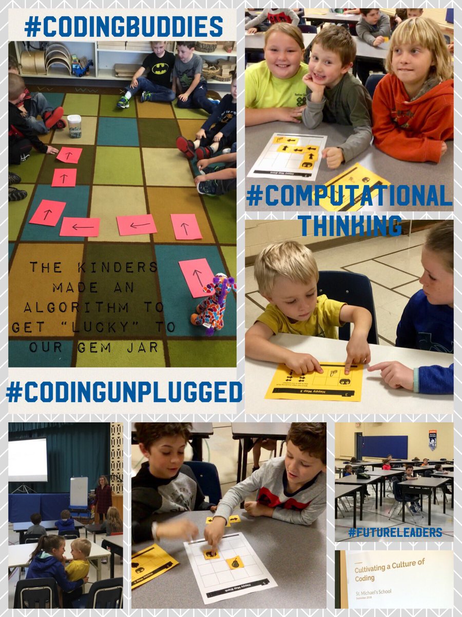 StMikesRCCDSB's tweet image. What a great first day on our journey of cultivating a culture of coding @StMikesRCCDSB! Looking forward to our monthly coding sessions with all grades!! @CathySearson @TysonHolly19 @lisaannefloyd @RCCDSB #codingbuddies #ILF #computationalthinking #unpluggedactivities #Algorithm
