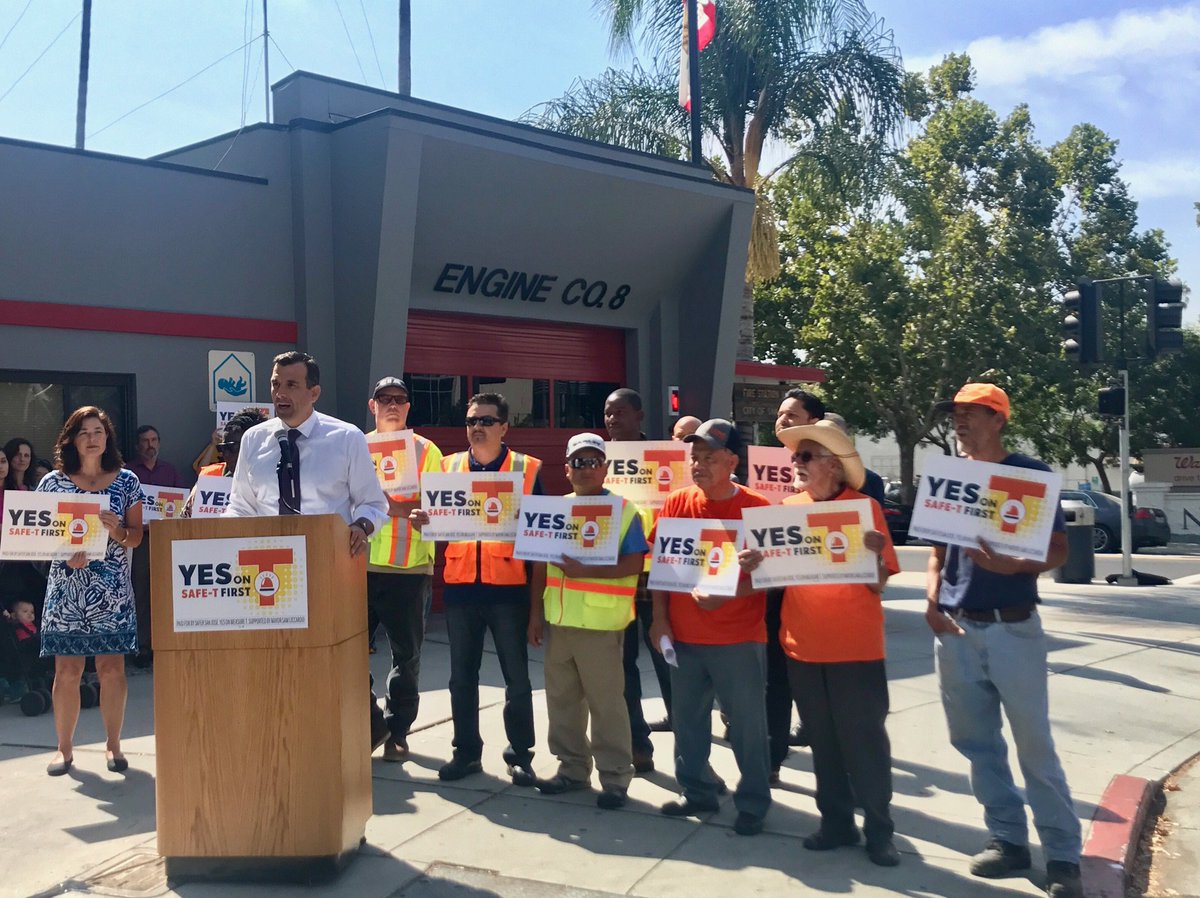 YesOnTSanJose's tweet photo. Our campaign kickoff was a major success! We must fight for the funding our city needs to invest in public safety, improve our emergency response systems and upgrade our earthquake vulnerable bridges. https://t.co/0pHgIe4kXH