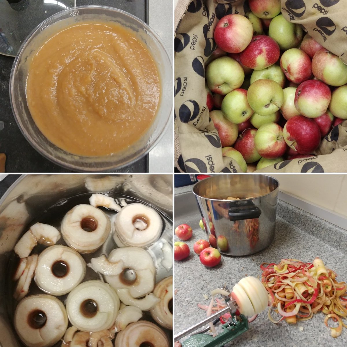 CherylMcQueen14's tweet photo. Room One used apples from @FruitShareWPG to make applesauce! Tomorrow is "Applefest" with Room 8!! #friendsfoodandfun https://t.co/qqw6GYuNHP