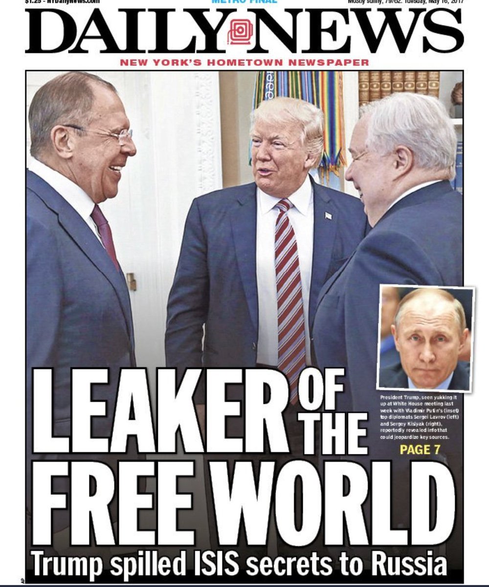 Whelen knew. Trump know? #leaker 