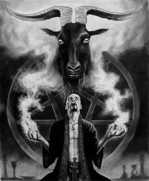 ArnBrother's tweet photo. The Devil is my Father, my Master, my Guide, my Creator, my Teacher and my Lord ~ I serve Him without reserve and no other ~ I am a blasphemer, a Black Warlock and I have every intention of spreading pain to those who kneel before the Crucified Jew ~ Hail Satan, Hail Diabolus! https://t.co/qEhJTenghr