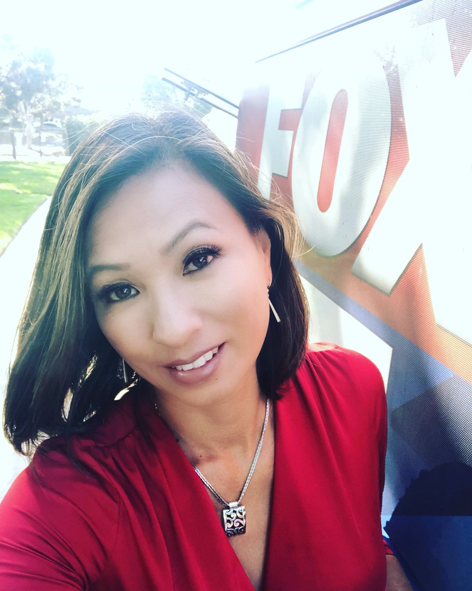 SharonChenTV's tweet photo. #standingby literally 
#ladyinred on @fox5sandiego moments away!
#imbaaaack #nomoresickness #voiceisback #readyinred #newslady #tvgal #fox5news #womenonair 
@4WomenOnAir https://t.co/2eigT1SEwo