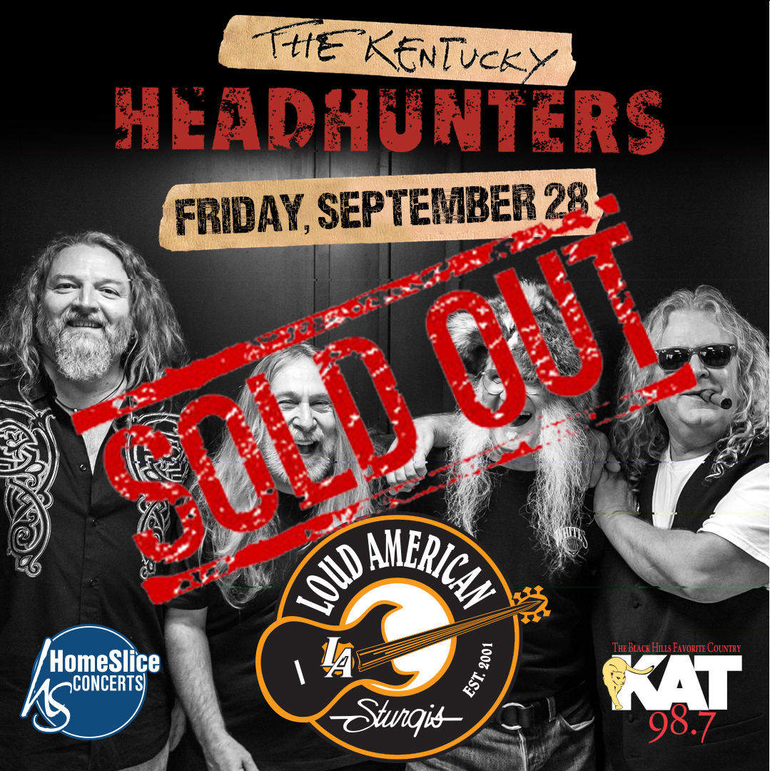 Katradio's tweet photo. The Kentucky Headhunters show tomorrow night at the @Loud_American is SOLD OUT! Thank you all for supporting this and we'll see you there! #katconcerts https://t.co/Ys3TqXMEQE