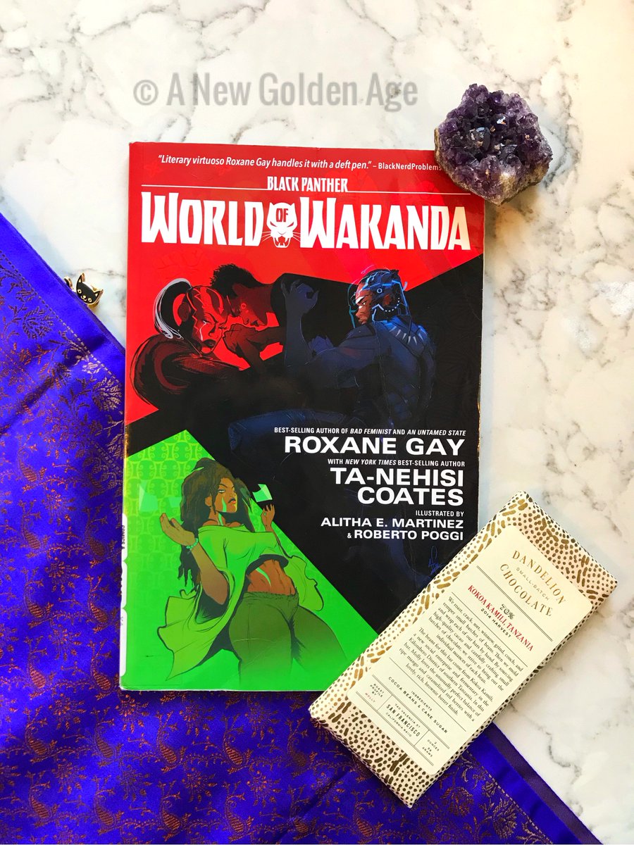 ANewGoldenAge's tweet photo. Happy World Tourism Day! We love traveling and exploring new cultures and bookstores in various countries and we would drop everything just to visit Wakanda and meets its librarians and authors. Fiction within fiction. Sigh...we now need this spin off story. #blackpanther https://t.co/XWHJCFJujw