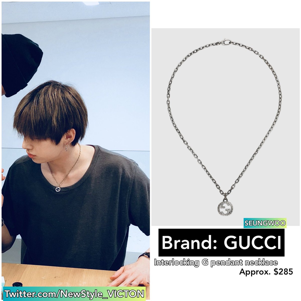 gucci interlocking g pendant necklace