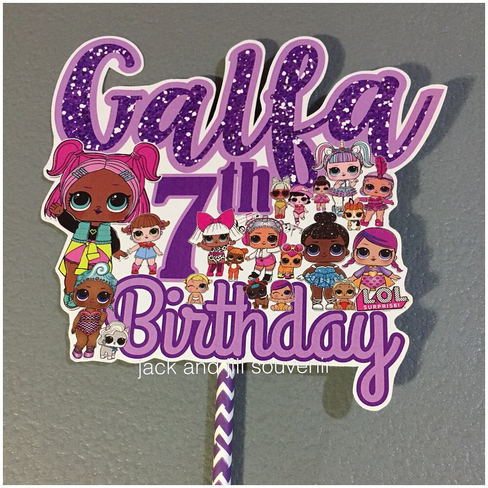 Jjsouvenir Cake Topper Lol Surprise Theme My Little Pony Aurora - cake topper!    lol surprise theme my little pony aurora roblox theme hiasankueultah