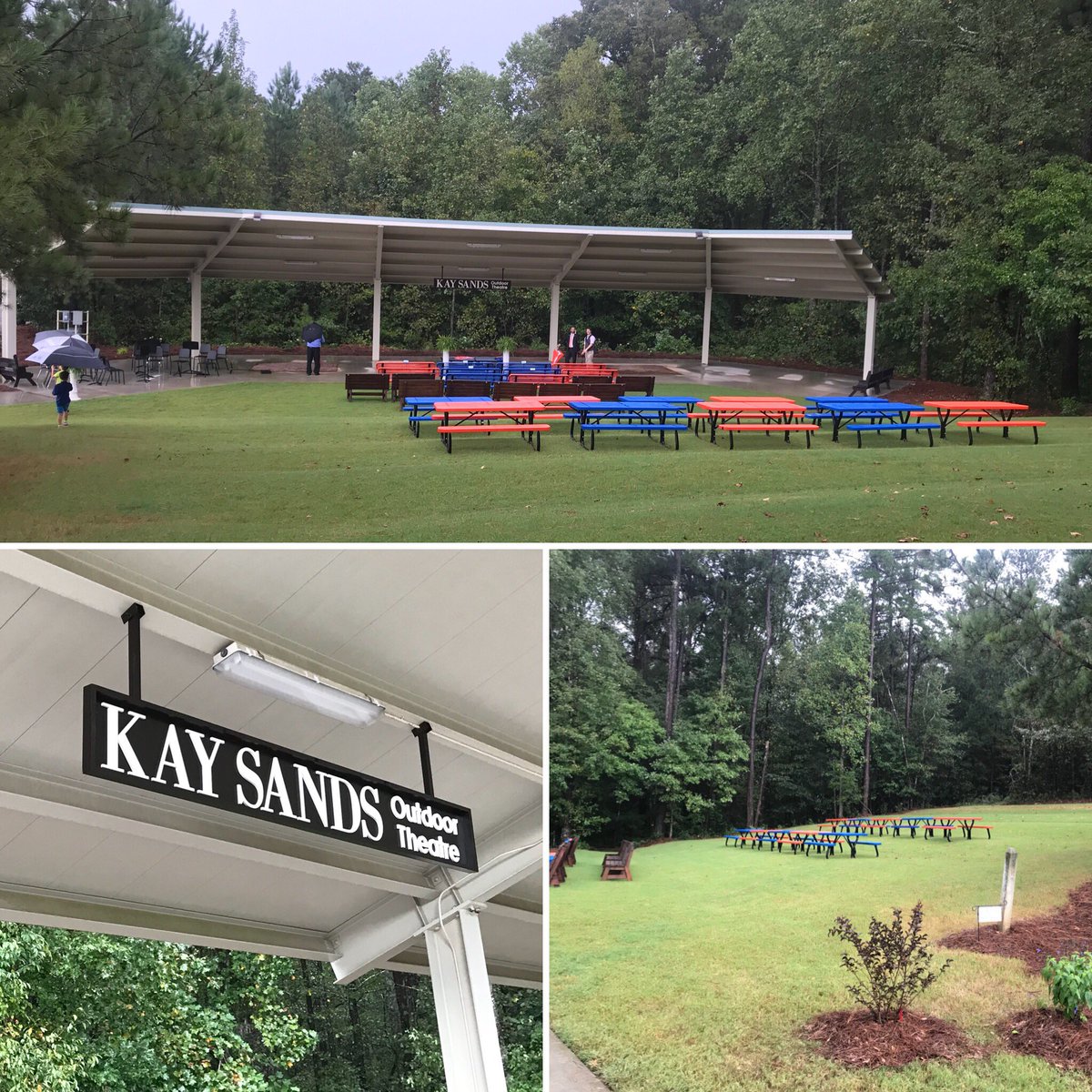 ParkviewTrickum's tweet photo. The Kay Sands Outdoor Theatre at Trickum Middle School @ParkviewCluster @GwinnettSchools @CityofLilburn #Trickum #middleschool #outdoor #theatre #music #education #GCPS #Parkview #Lilburn #Gwinnett #Georgia https://t.co/GKONiHN3EU