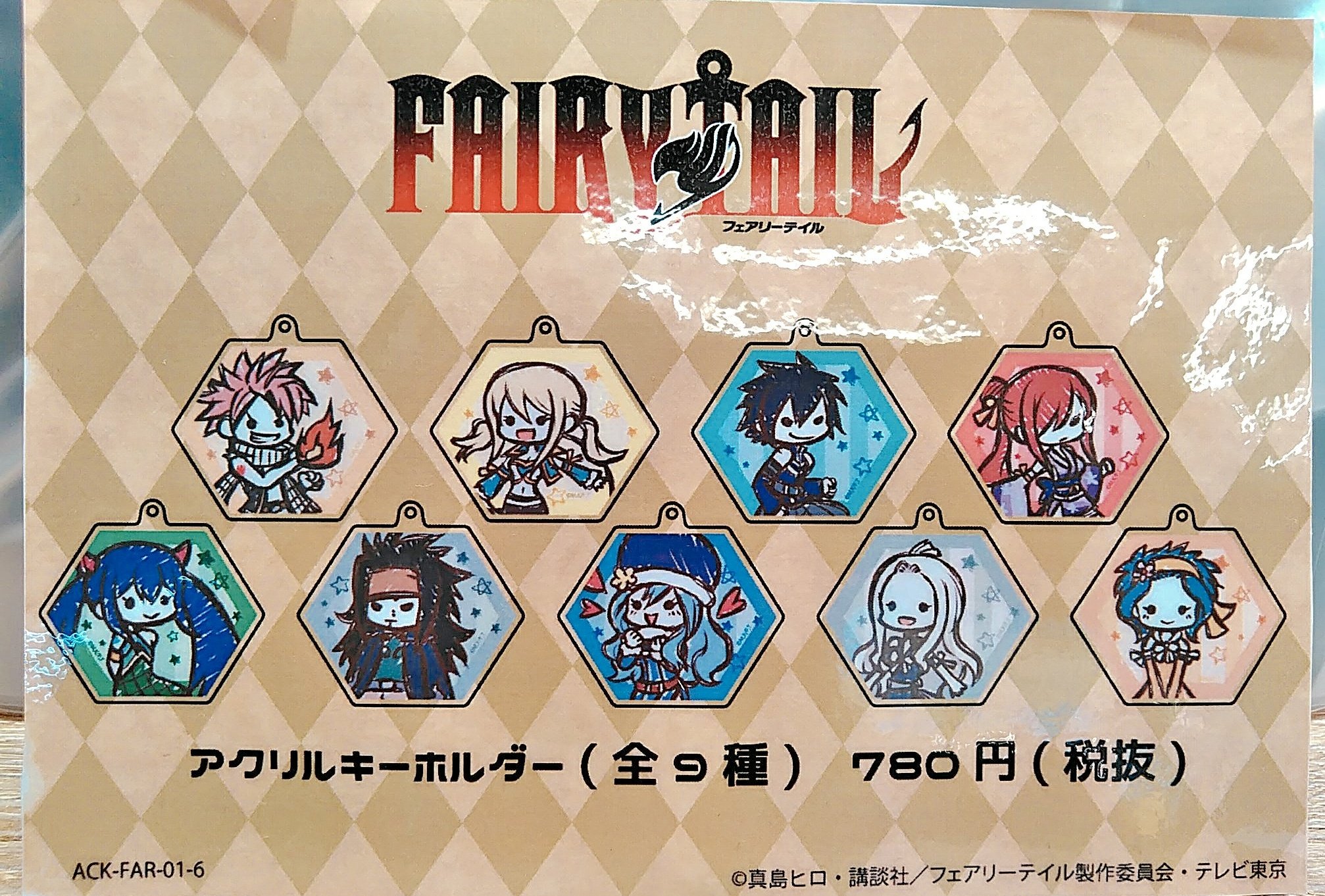 フェアリーテイルアクリルキーホルダー全9種セット