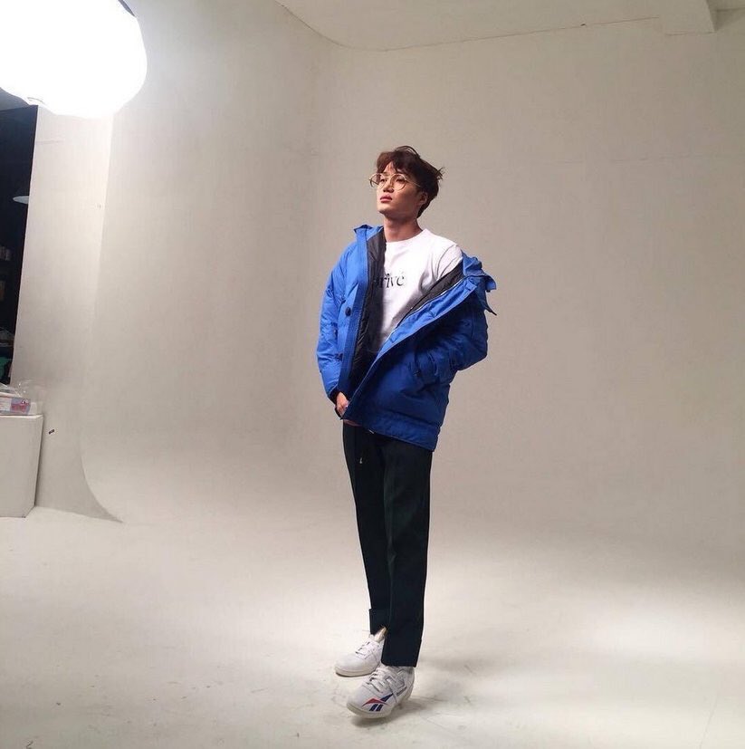 mrjonginkim's tweet image. Jongin was Prive‘s first model
