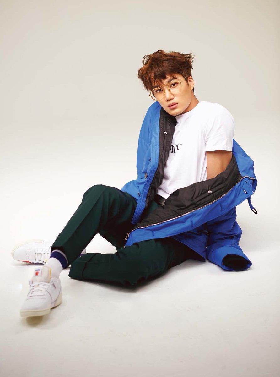 mrjonginkim's tweet image. Jongin was Prive‘s first model