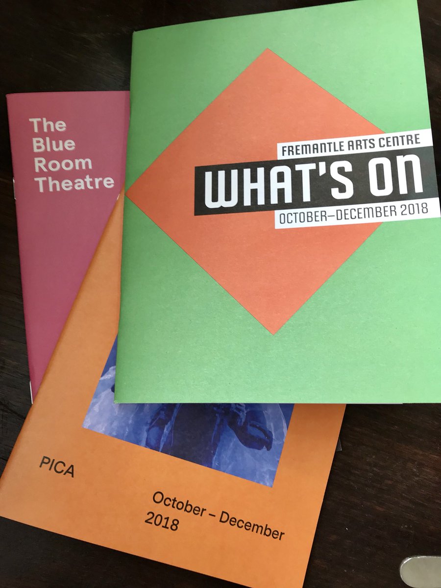 Spring trifecta <a href="/PICA_Perth/">PICA</a> <a href="/The_BlueRoom_/">The Blue Room</a>  <a href="/FreoArtsCentre/">FremantleArtsCentre</a> #artsinperth #storylab