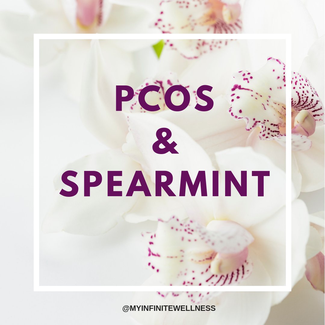 Spearmint can help to reduce levels of androgen, which are often elevated in PCOS patients. #pcosawareness #womenshormones #balancedhormones